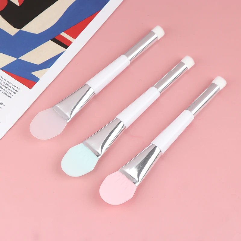 1Pc Professional Silicone Masks Brush Double Ended Soft Foundation Mud Mixing Applicator Facial Face Mask Brushes
1Pc Professional Silicone Masks Brush Double Ended Soft Foundation Mud Mixing Applicator Facial Face Mask Brushes