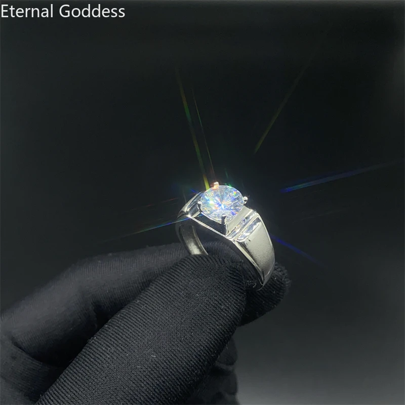925 silver 5 carat moissanite men's ring beautiful fire diamond alternative gra certificate, luxury jewelry
925 silver 5 carat moissanite men's ring beautiful fire diamond alternative gra certificate, luxury jewelry