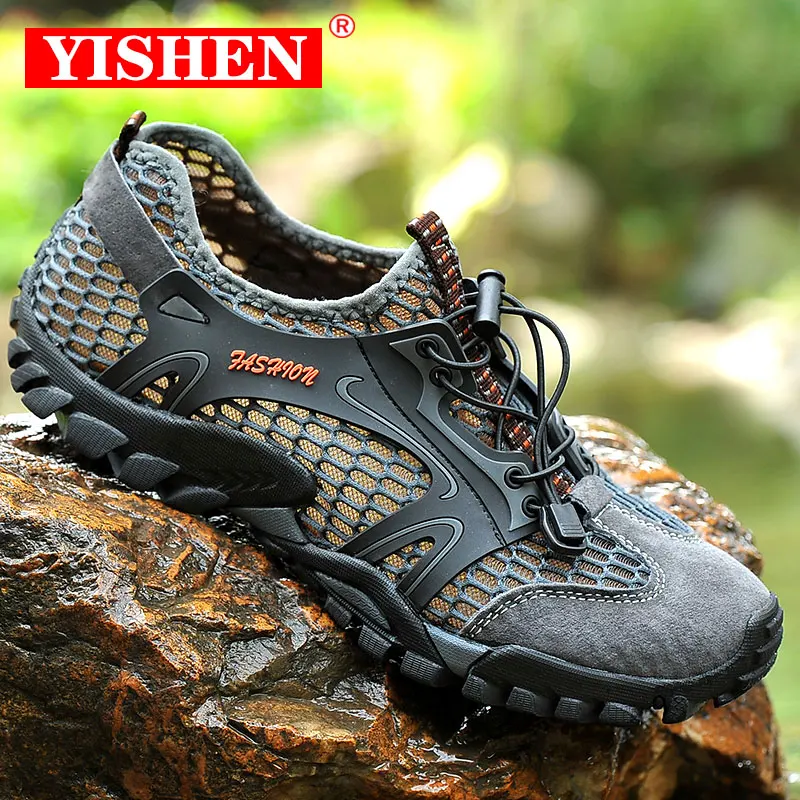YISHEN Wading Shoes Men Barefoot Aqua Water Shoes Quick Dry Hiking Climbing Men’s Sandals Upstream Outdoor Sports Beach Sneakers
YISHEN Wading Shoes Men Barefoot Aqua Water Shoes Quick Dry Hiking Climbing Men’s Sandals Upstream Outdoor Sports Beach Sneakers
