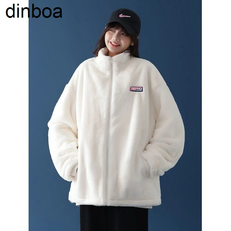 Plush Winter Clothes Women Y2k Jacket Fashion Solid Color Turtleneck Coat Women Relaxed Casual Jackets for Women Clothing Tops
Plush Winter Clothes Women Y2k Jacket Fashion Solid Color Turtleneck Coat Women Relaxed Casual Jackets for Women Clothing Tops
