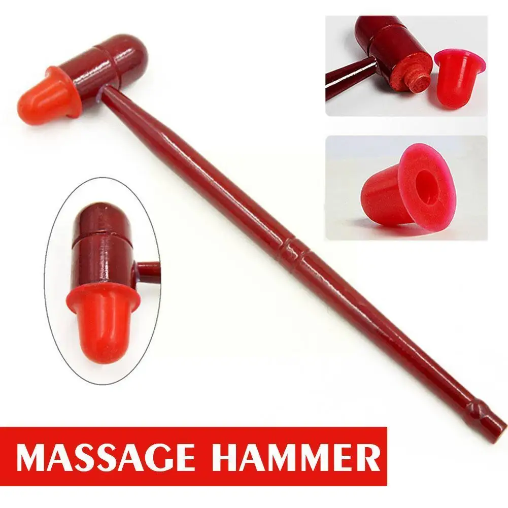 Massage Solid Wood Massage Hammer Knock Back Hammer Relax Stick Rubber Hammer B6V3
Massage Solid Wood Massage Hammer Knock Back Hammer Relax Stick Rubber Hammer B6V3