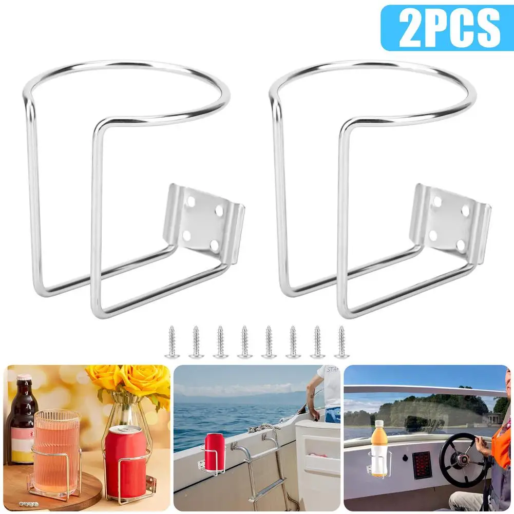 2Pcs Stainless Steel Boat Ring Cup Drink Holder 3.15" Drinks Holders For Marine Yacht Truck RV Car Trailer Hardware
2Pcs Stainless Steel Boat Ring Cup Drink Holder 3.15" Drinks Holders For Marine Yacht Truck RV Car Trailer Hardware