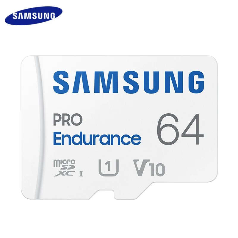 SAMSUNG PRO Endurance TF Memory Card U3 V30 128GB 256GB U1 V10 32GB 64GB Micro SD Card Original Microsd for Camera Shooting
SAMSUNG PRO Endurance TF Memory Card U3 V30 128GB 256GB U1 V10 32GB 64GB Micro SD Card Original Microsd for Camera Shooting