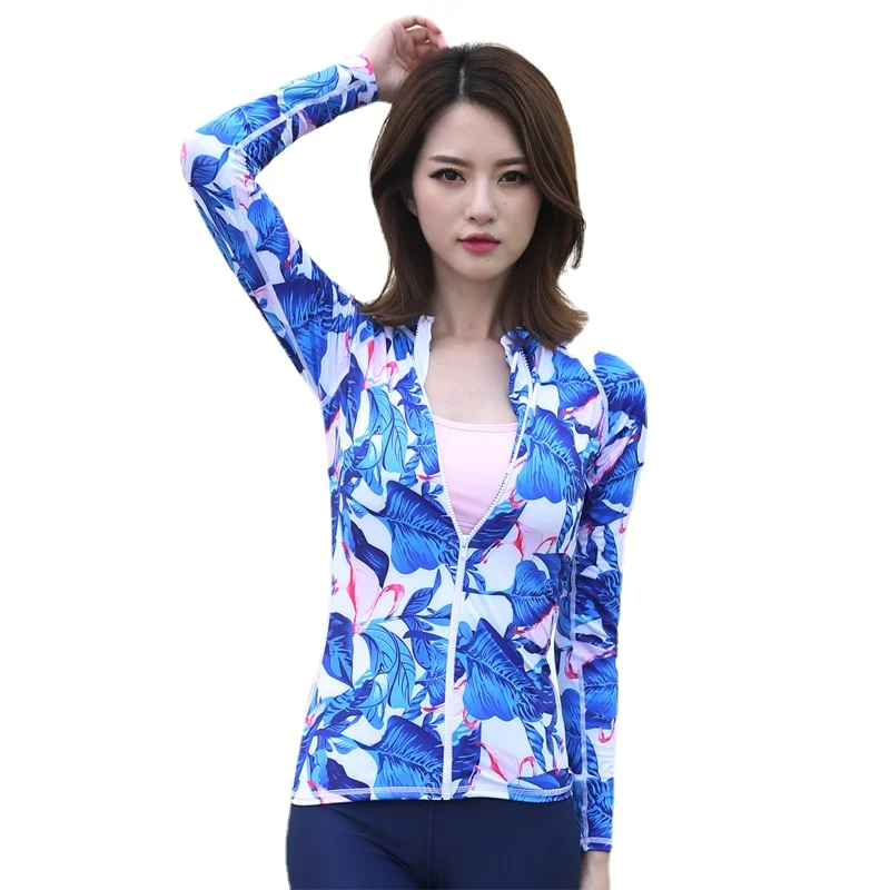 Sbart Sexy Long Sleeve Zipper Rash Guards Women Swimsuit Kite Surfing Drifting Fishing Snorkeling Wetsuit Tops
Sbart Sexy Long Sleeve Zipper Rash Guards Women Swimsuit Kite Surfing Drifting Fishing Snorkeling Wetsuit Tops