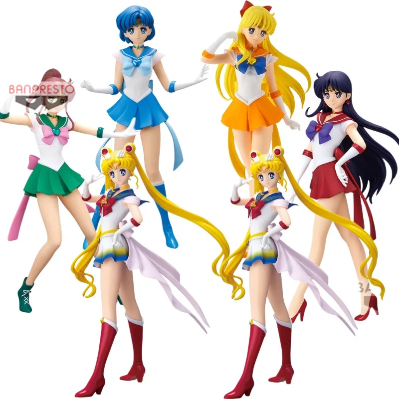 Bandai Original Sailor Moon Figure Toys Shining Charm Tsukino Usagi Hino Rei Mizuno Ami Anime Models Desk Decoration Kids Gifts
Bandai Original Sailor Moon Figure Toys Shining Charm Tsukino Usagi Hino Rei Mizuno Ami Anime Models Desk Decoration Kids Gifts
