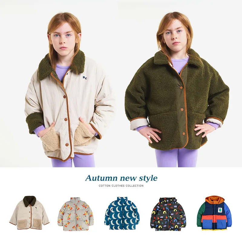 Children's Outerwear 2022 Winter Boys' Long-sleeved Lambswool Winter Clothes Girls' Thick Zipper Cotton Clothes Girls Coat
Children's Outerwear 2022 Winter Boys' Long-sleeved Lambswool Winter Clothes Girls' Thick Zipper Cotton Clothes Girls Coat
