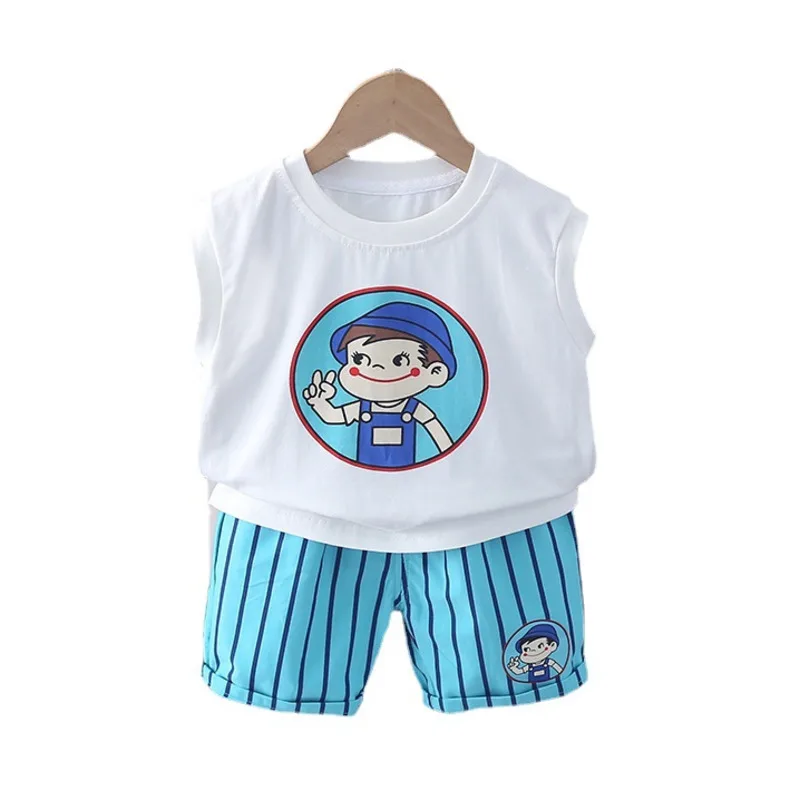 New Summer Fashion Baby Clothes Children Boys Girls Vest Shorts 2Pcs/Sets Toddler Casual Cotton Costume Infant Kids Tracksuits
New Summer Fashion Baby Clothes Children Boys Girls Vest Shorts 2Pcs/Sets Toddler Casual Cotton Costume Infant Kids Tracksuits