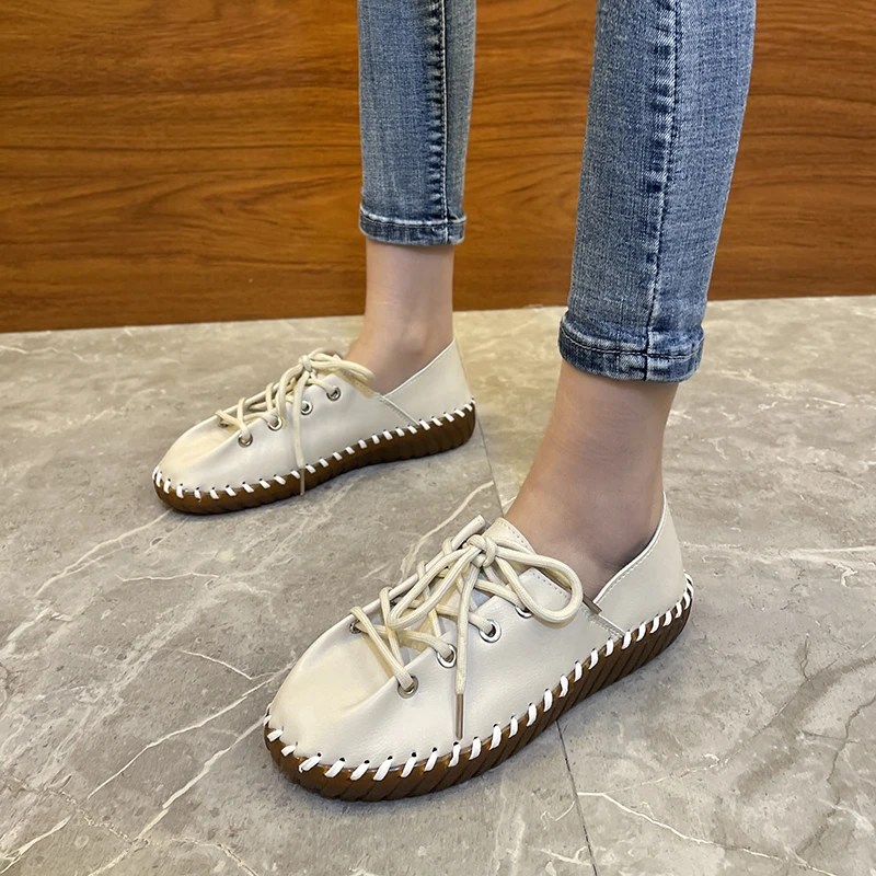 2022 Women Spring Autumn Sneaker Lace Up Ladies Walking Shoes Round Toe Casual Breathable Non Slip Sport Shoes Large Size 35~43
2022 Women Spring Autumn Sneaker Lace Up Ladies Walking Shoes Round Toe Casual Breathable Non Slip Sport Shoes Large Size 35~43