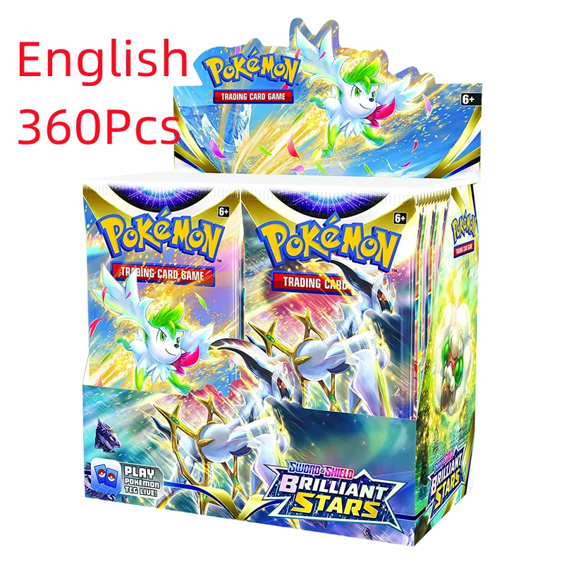 Brilliant Stars Pokemon Cards Evolution GX Vmax EX Mega Energy Shining Pokemon Card Game Carte Trading Collection Card Gift
Brilliant Stars Pokemon Cards Evolution GX Vmax EX Mega Energy Shining Pokemon Card Game Carte Trading Collection Card Gift