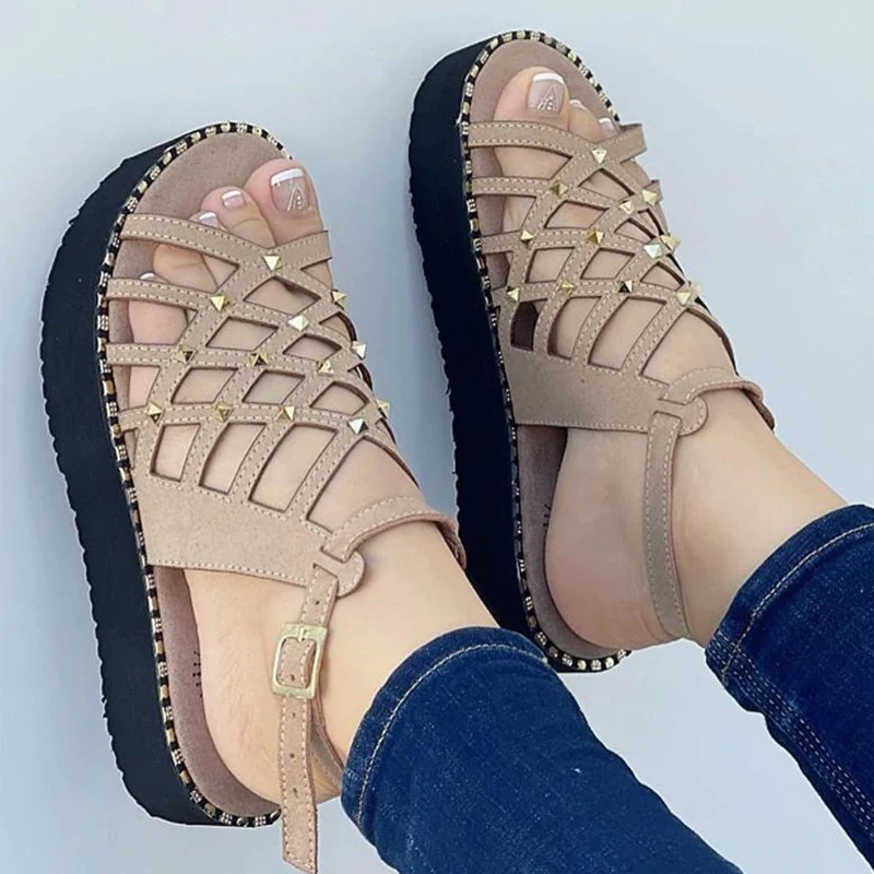 Women Sandals 2022 New Shoes Pointed Toe Buckle Strap Women's Sandals Thick Bottom Hollow Out Sexy Shoes For Women Footwear
Women Sandals 2022 New Shoes Pointed Toe Buckle Strap Women's Sandals Thick Bottom Hollow Out Sexy Shoes For Women Footwear