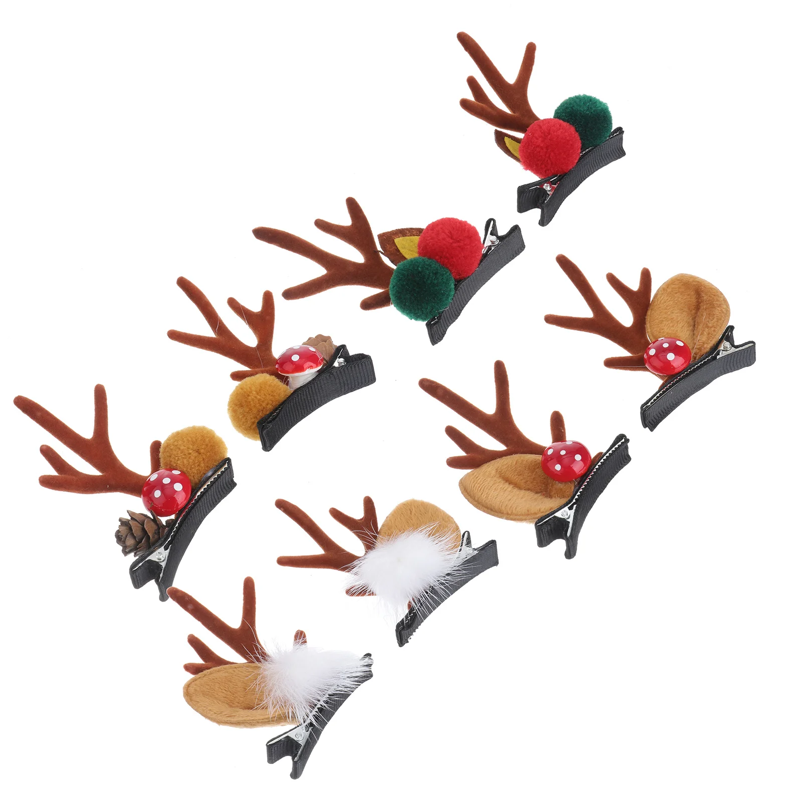 4 Pairs Christmas Hair Clips Lovely Antler Barrettes Fawn Horn Headdress Party Headwear for Children Christmas Decoration ( 1 2
4 Pairs Christmas Hair Clips Lovely Antler Barrettes Fawn Horn Headdress Party Headwear for Children Christmas Decoration ( 1 2