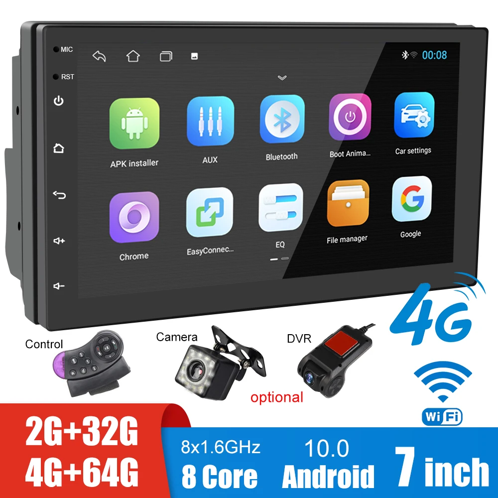 12 В телефон, экран 7 дюймов IPS, 4G, WiFi, Bluetooth, аудио, DVD, MP5, GPS, Авторадио, стерео, 2 + 32 ГБ, 4 + 64 ГБ, аксессуары для Авторадио
12 В телефон, экран 7 дюймов IPS, 4G, WiFi, Bluetooth, аудио, DVD, MP5, GPS, Авторадио, стерео, 2 + 32 ГБ, 4 + 64 ГБ, аксессуары для Авторадио
