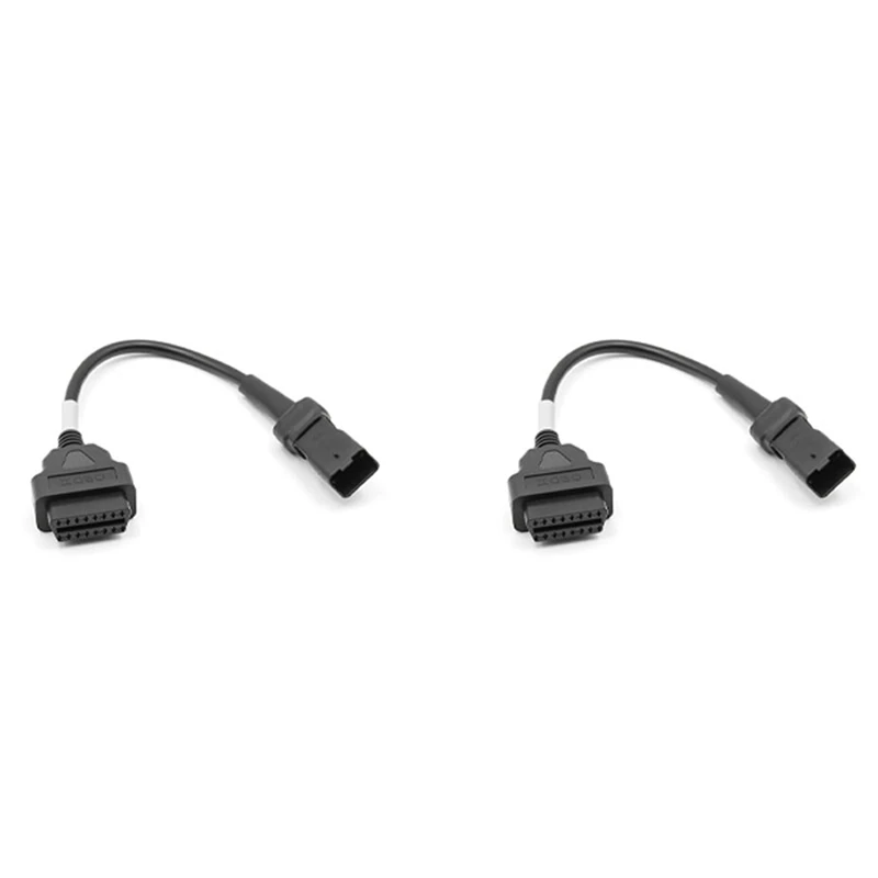2X OBD мотоциклетный кабель для Ducati 4-контактный Штекерный кабель диагностический кабель 4-контактный к 16-контактному адаптеру OBD2
2X OBD мотоциклетный кабель для Ducati 4-контактный Штекерный кабель диагностический кабель 4-контактный к 16-контактному адаптеру OBD2