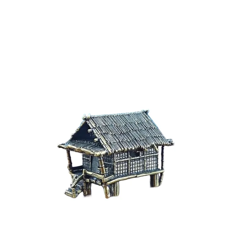 Модель древнего китайского дома из меди
Модель древнего китайского дома из меди