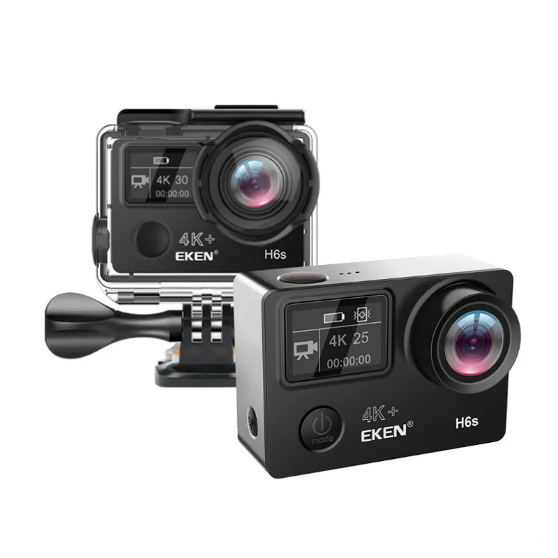 Good Quality Sports Camera 14MP Photo 170 Degree Wide Angle WiFi Control EKEN H6S Action Camera
Good Quality Sports Camera 14MP Photo 170 Degree Wide Angle WiFi Control EKEN H6S Action Camera
