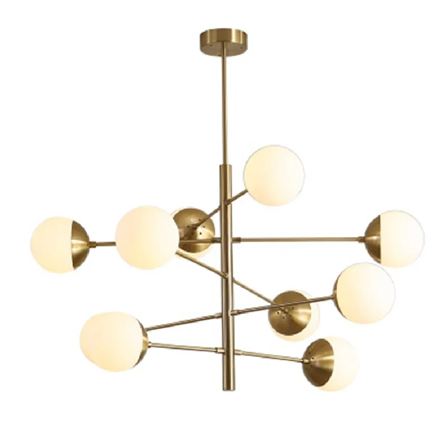LukLoy Ball Pendant Lamp Luxury Ceiling Pendant Chandeliers Hang Light Hang Lamp for Foyer Staircase Atrium High Ceiling Place
LukLoy Ball Pendant Lamp Luxury Ceiling Pendant Chandeliers Hang Light Hang Lamp for Foyer Staircase Atrium High Ceiling Place