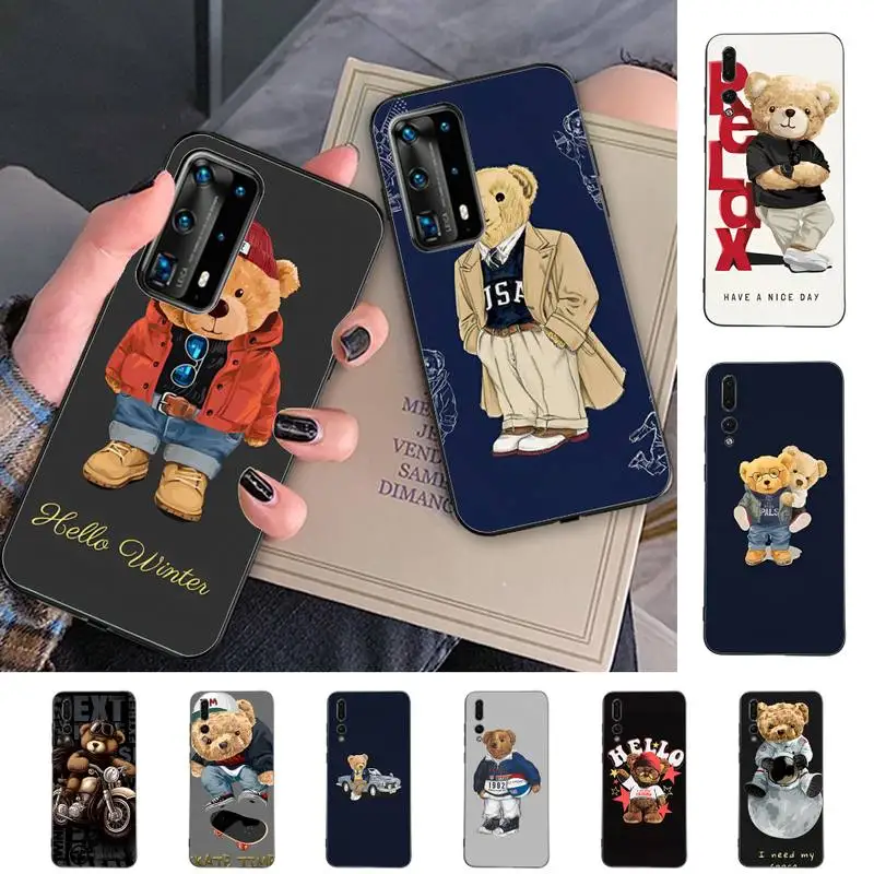 Baron Filou Bear Phone Case for Huawei P30 40 20 10 8 9 lite pro plus Psmart2019 
Baron Filou Bear Phone Case for Huawei P30 40 20 10 8 9 lite pro plus Psmart2019