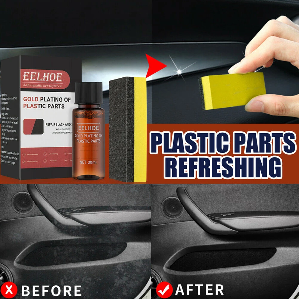 30ml Nano-Plated Car Plastic Plating Agent Coating Polishing Cleaning Tool Automobile Repair And Maintenance
30ml Nano-Plated Car Plastic Plating Agent Coating Polishing Cleaning Tool Automobile Repair And Maintenance