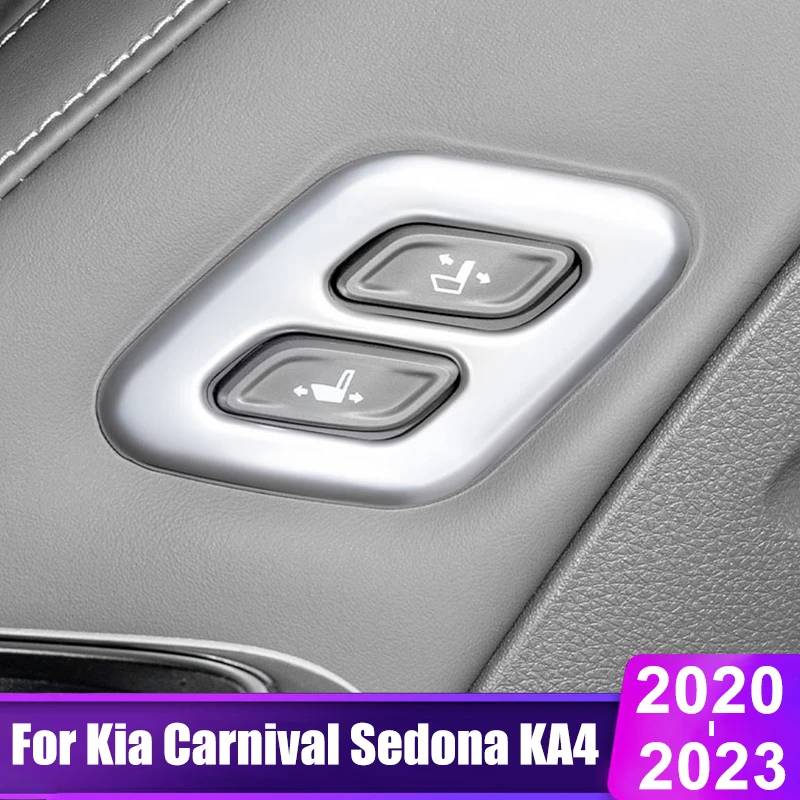 For Kia Carnival Sedona KA4 2020 2021 2022 2023 Car Seat Adjustment Button Decoration ABS Covered Carbon Fiber Accessories
For Kia Carnival Sedona KA4 2020 2021 2022 2023 Car Seat Adjustment Button Decoration ABS Covered Carbon Fiber Accessories