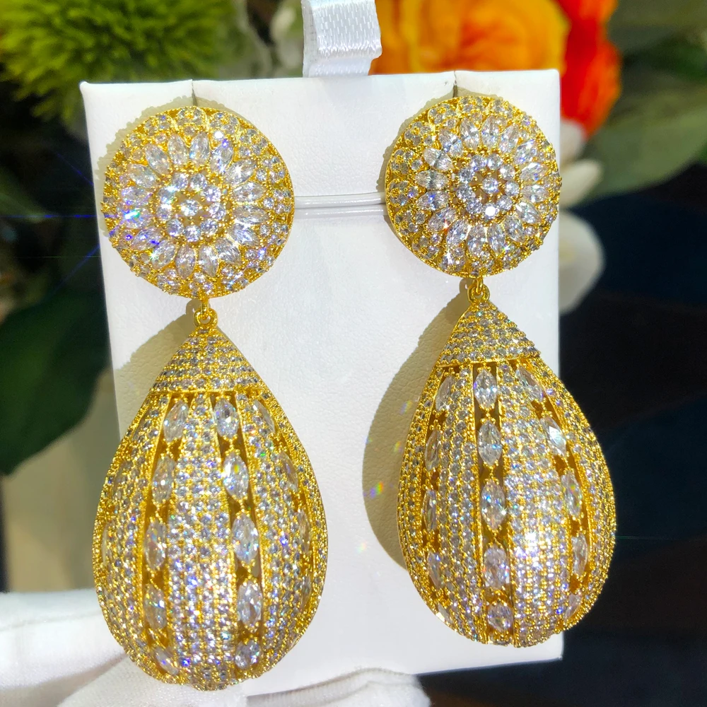 Soramoore Retro Vintage Statement Big Earrings Geometric Long Dangle Earrings for Women Wedding Party Christmas Gift Wholesale
Soramoore Retro Vintage Statement Big Earrings Geometric Long Dangle Earrings for Women Wedding Party Christmas Gift Wholesale