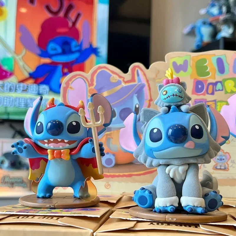 Disney Stitch необычный дневник серия глухая коробка милая творческая кукла Стич