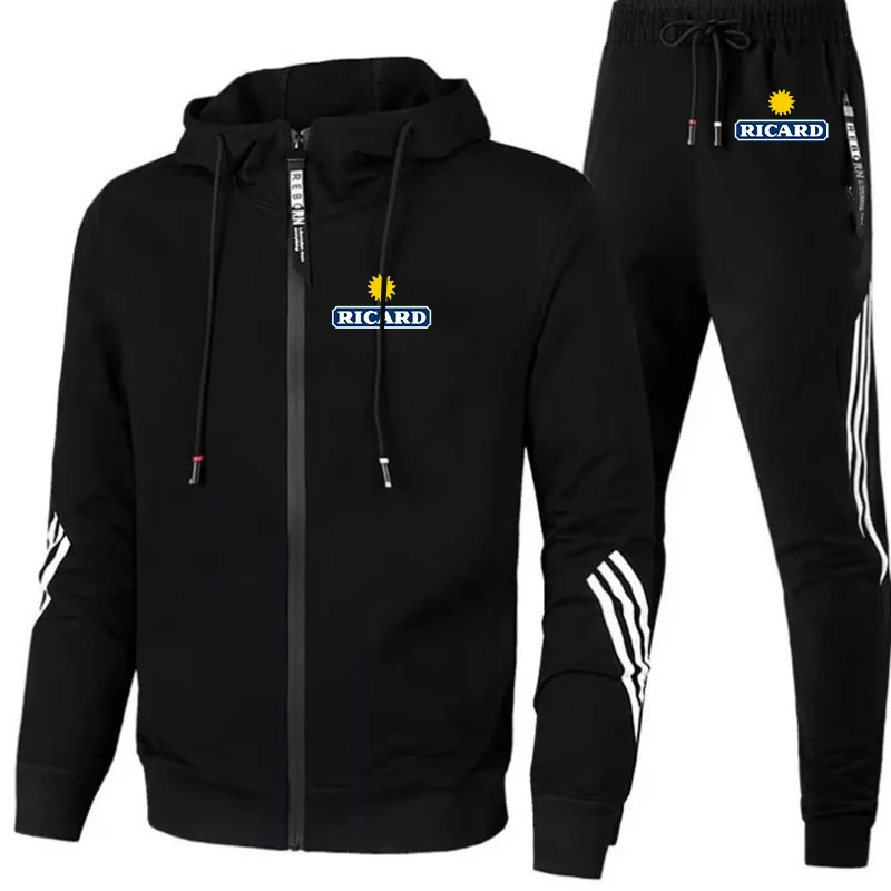 2023 New Men's Printing RICARD Fashion Spring Autumn Slim Fit Tracksuit Hoodies High Quality Leisure Sportspants 2 Pieces Set
2023 New Men's Printing RICARD Fashion Spring Autumn Slim Fit Tracksuit Hoodies High Quality Leisure Sportspants 2 Pieces Set
