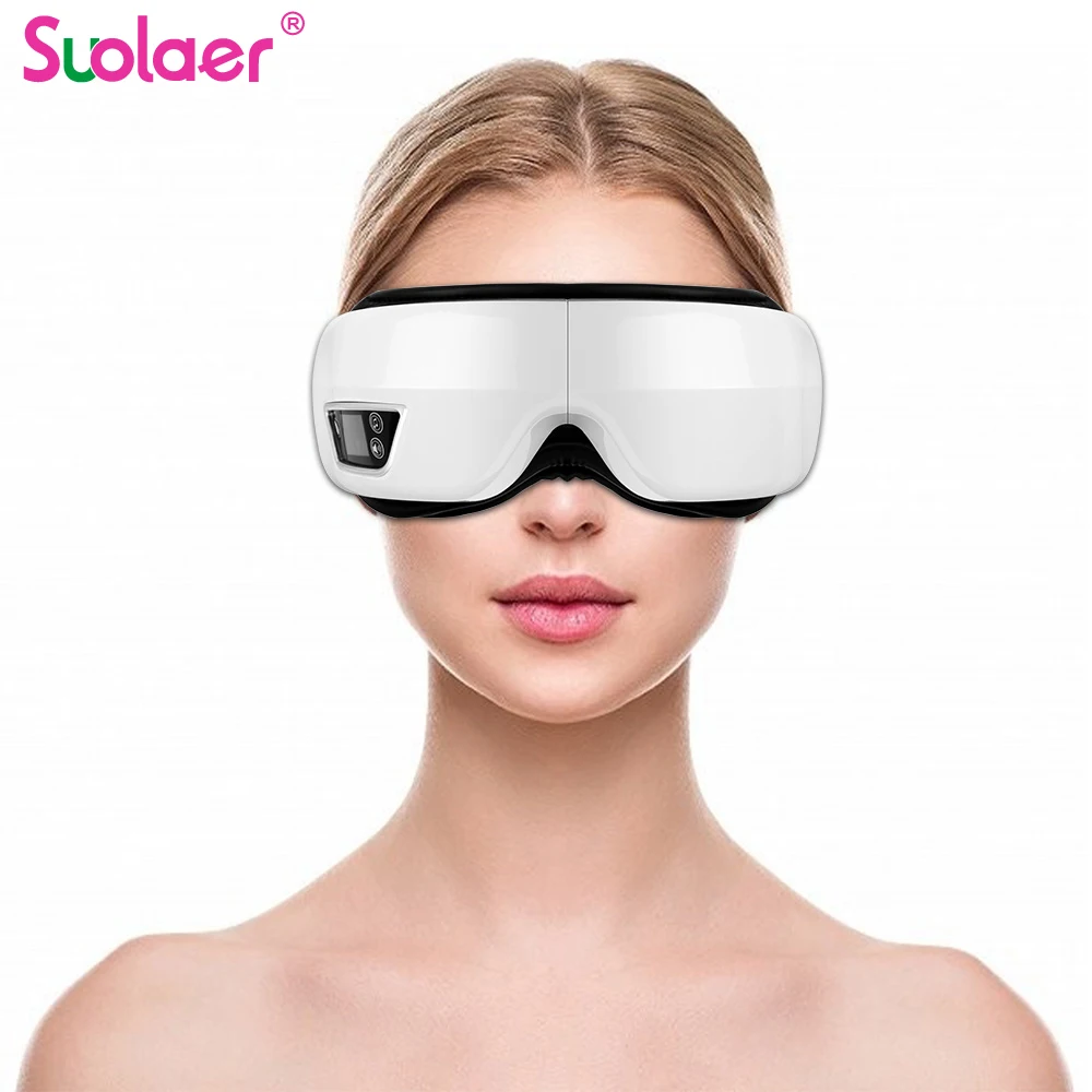 4D LED Eye Massager Heated Air Pressure Vibration Eye Massager Bluetooth Call And Music Can Relieve Eye Fatigue Eliminate NEW
4D LED Eye Massager Heated Air Pressure Vibration Eye Massager Bluetooth Call And Music Can Relieve Eye Fatigue Eliminate NEW