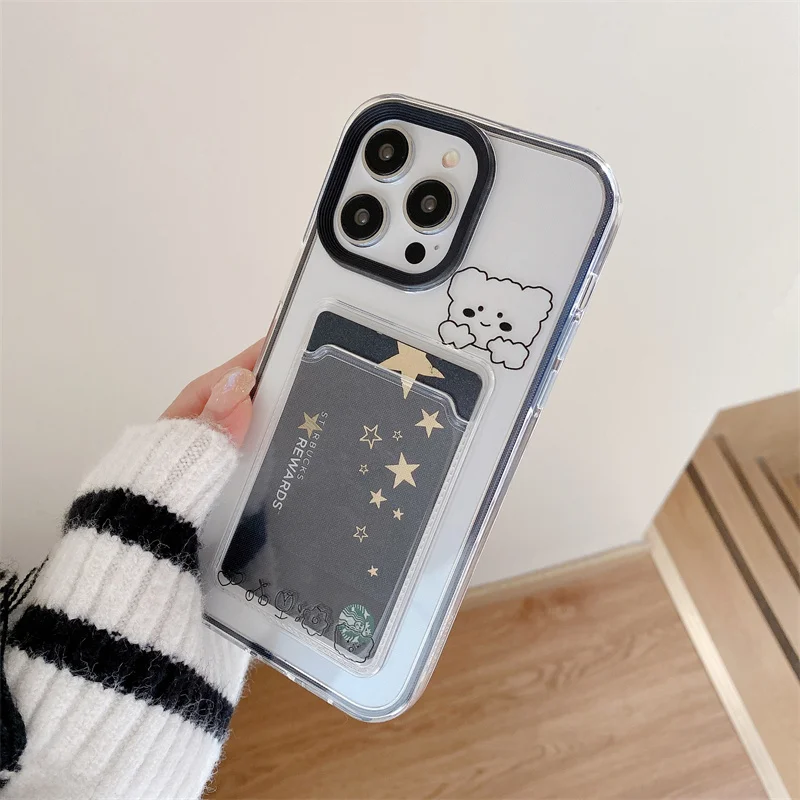 Cute Bear Rabbit Card Photo Slot Holder Phone Case For iPhone 14 12 11 13 Pro Max X XR XS Max 14 7 8Plus Three in One Back Cover
Cute Bear Rabbit Card Photo Slot Holder Phone Case For iPhone 14 12 11 13 Pro Max X XR XS Max 14 7 8Plus Three in One Back Cover