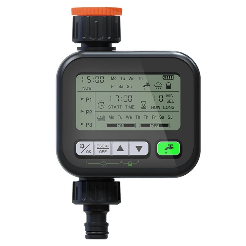 Sprinkler Timer with 6 Separate WateringPrograms Water Timer Hose Timer Faucet Timer DripIrrigation SystemController
Sprinkler Timer with 6 Separate WateringPrograms Water Timer Hose Timer Faucet Timer DripIrrigation SystemController