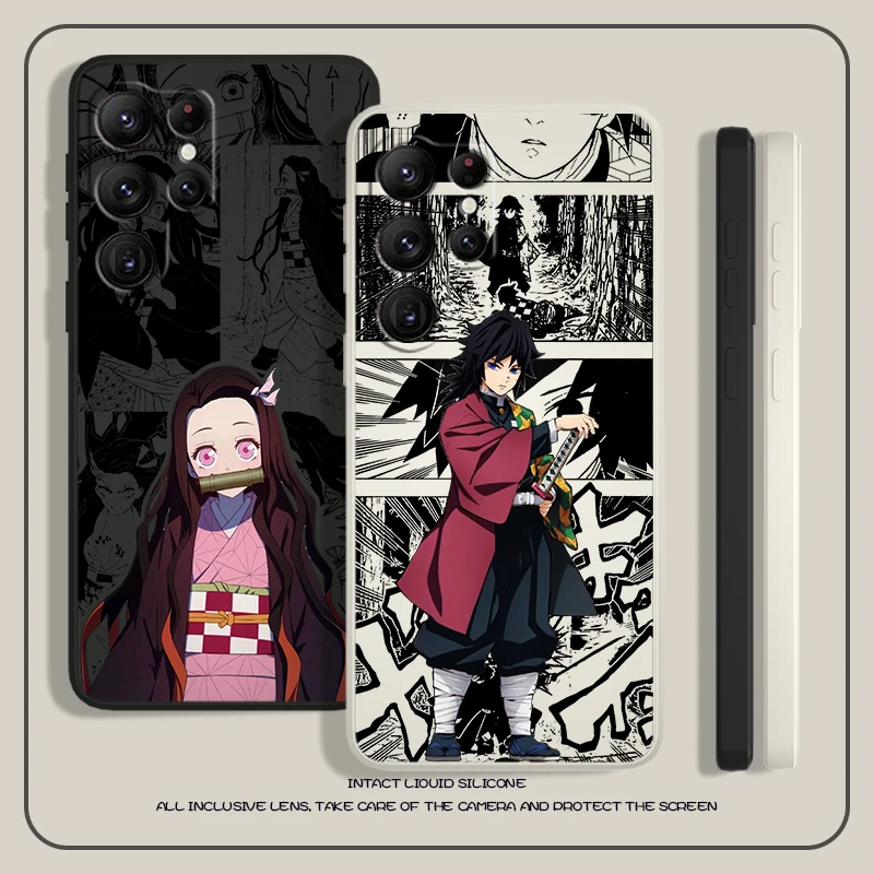 Boy Demon Slayer For Samsung S23 S22 S21 Ultra S20 FE S10 S9 Plus Lite 5G Liquid Rope Phone Case Cover
Boy Demon Slayer For Samsung S23 S22 S21 Ultra S20 FE S10 S9 Plus Lite 5G Liquid Rope Phone Case Cover