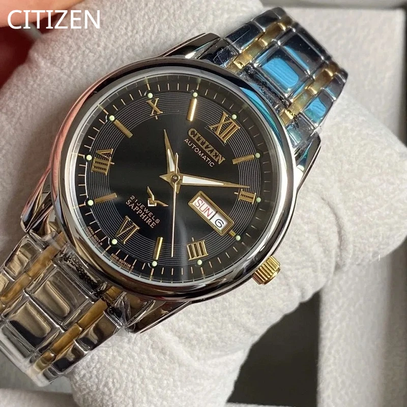 Original Citizen Men Watch Luxury Trend Fully Automatic Mechanical Watch Waterproof Luminous Multifunctional Men Automatic Watch
Original Citizen Men Watch Luxury Trend Fully Automatic Mechanical Watch Waterproof Luminous Multifunctional Men Automatic Watch