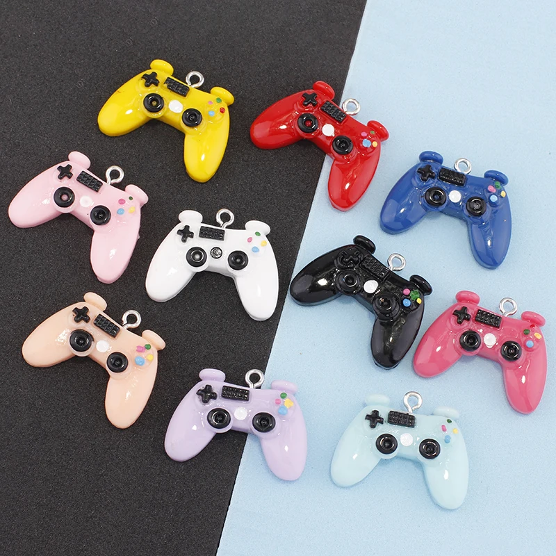 10Pcs 23MM Gamepad Resin Charms Diy Findings Kawaii 3D Phone Keychain Bracelets Earrings Pendant Charms for Kids Jewelry Making
10Pcs 23MM Gamepad Resin Charms Diy Findings Kawaii 3D Phone Keychain Bracelets Earrings Pendant Charms for Kids Jewelry Making