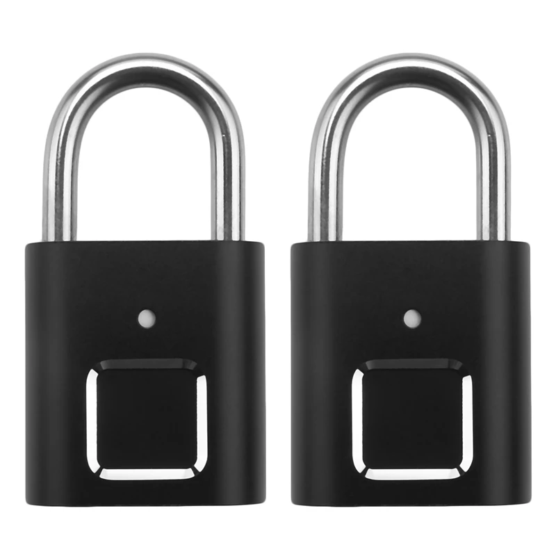 HTHL-2X Fingerprint Padlock Smart Door Lock IP65 Waterproof Security Digital Lock Fingerprint Padlock USB Keyless Lock
HTHL-2X Fingerprint Padlock Smart Door Lock IP65 Waterproof Security Digital Lock Fingerprint Padlock USB Keyless Lock