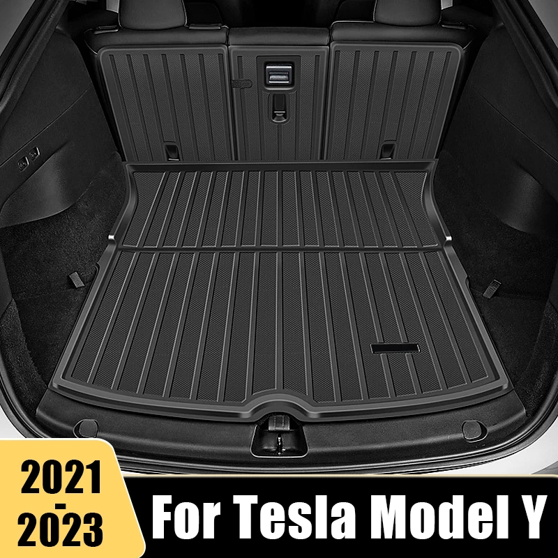 TPE Car Trunk Mats Cargo Liner Boot Cover Protector Waterproof Floor Pad Carpets Accessories For Tesla Model Y 2021 2022 2023
TPE Car Trunk Mats Cargo Liner Boot Cover Protector Waterproof Floor Pad Carpets Accessories For Tesla Model Y 2021 2022 2023