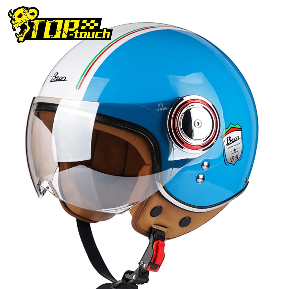 BEON Motorcycle Helmet Chopper Open Face Vintage Moto Helmet Moto Casque Casco Capacete Men Women Scooter Motorbike Helmet
BEON Motorcycle Helmet Chopper Open Face Vintage Moto Helmet Moto Casque Casco Capacete Men Women Scooter Motorbike Helmet