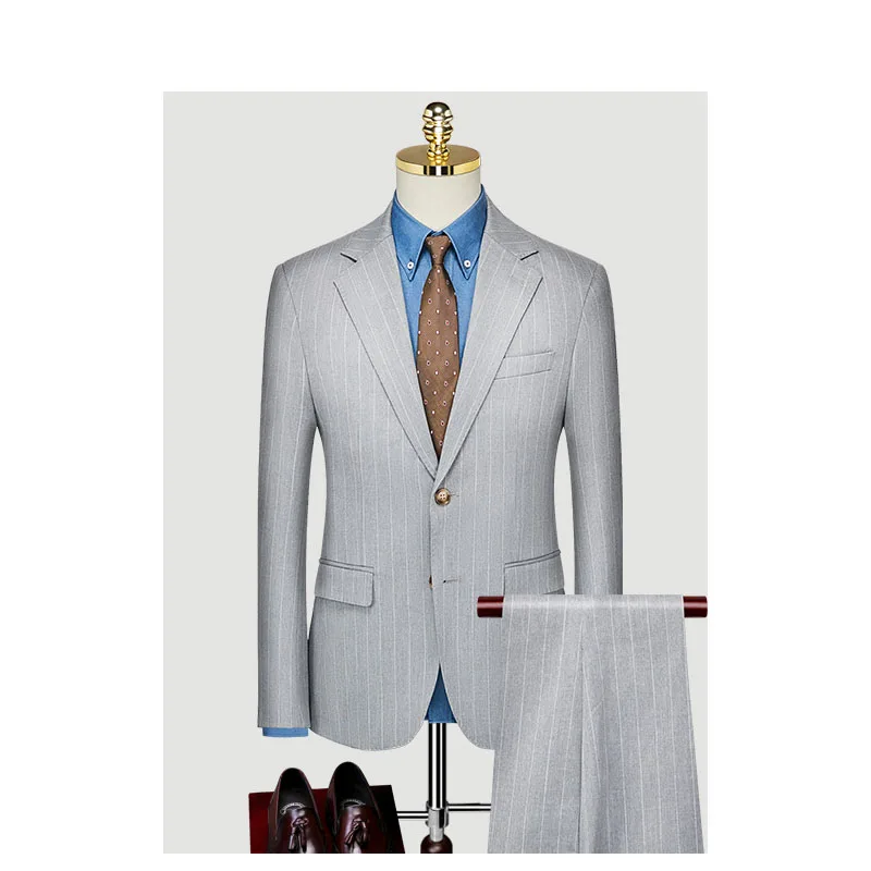 Custom Made Groom Wedding Dress Blazer Suits Pants Business High-end Classic Dress Trousers SA03-40599
Custom Made Groom Wedding Dress Blazer Suits Pants Business High-end Classic Dress Trousers SA03-40599