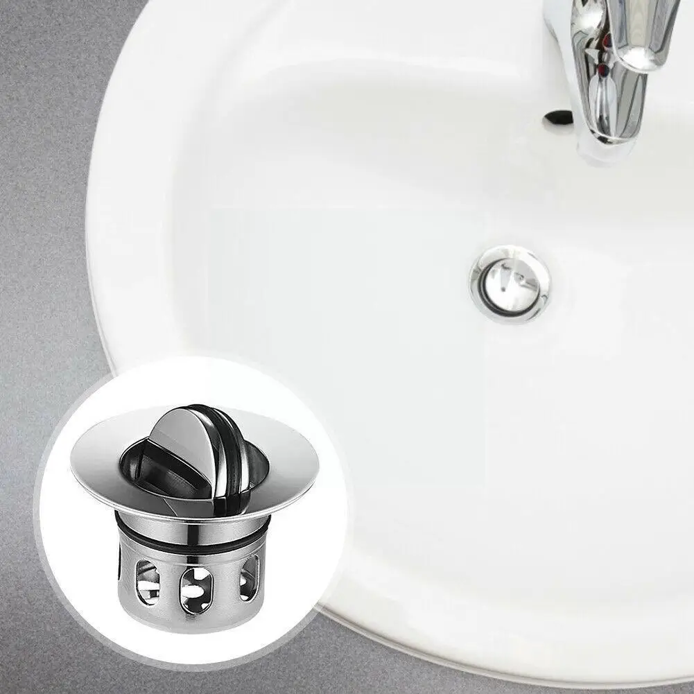 Universal Wash Basin Bounce Drain Filter Plug Washbasin Sink Steel Stopper Filters Bathroom Accessories Drainer N1p4
Universal Wash Basin Bounce Drain Filter Plug Washbasin Sink Steel Stopper Filters Bathroom Accessories Drainer N1p4