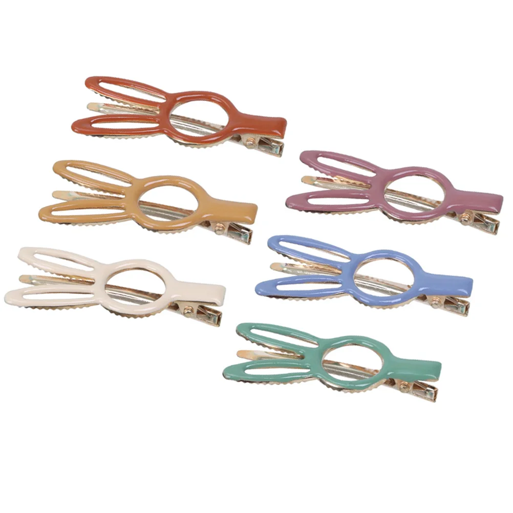 Hair Clips Clip Rabbit Barrettes Duckbill Alligator Hairpin Easter Cartoon Barrette Cute Pinch Sectioning Hairdresser Styling
Hair Clips Clip Rabbit Barrettes Duckbill Alligator Hairpin Easter Cartoon Barrette Cute Pinch Sectioning Hairdresser Styling