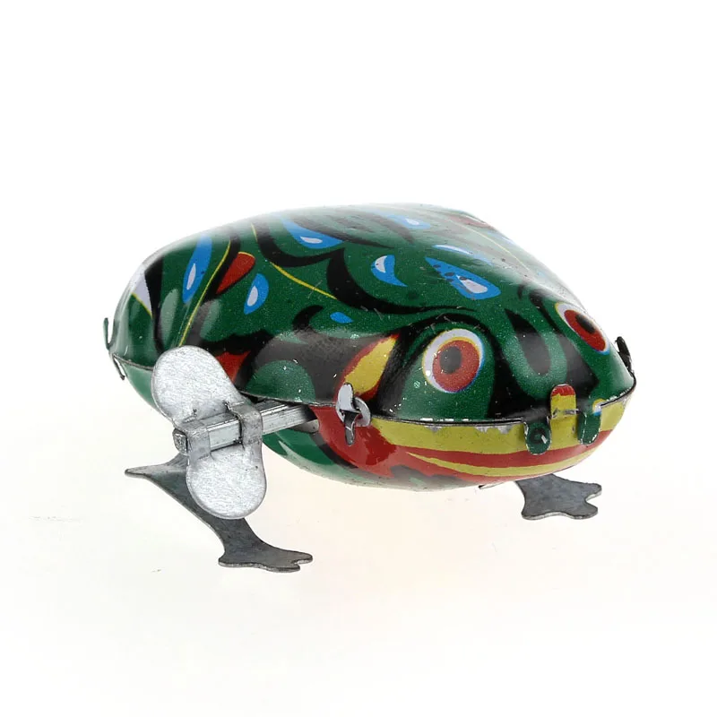Funny Wind Up Jumping Frog Kids Toys Iron Clockwork Simulation Animal Walking Car Toys Collectible Classic Boys Toys Gift
Funny Wind Up Jumping Frog Kids Toys Iron Clockwork Simulation Animal Walking Car Toys Collectible Classic Boys Toys Gift