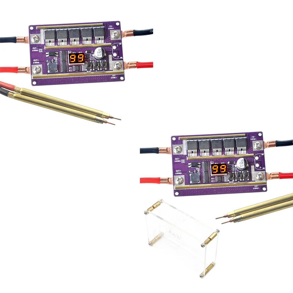 12V Spot Welder DIY Kit 99 Gears Adjustable Mini with Pen Circuit Panel Li-battery Welding Device Soldering Supply
12V Spot Welder DIY Kit 99 Gears Adjustable Mini with Pen Circuit Panel Li-battery Welding Device Soldering Supply