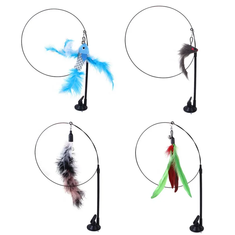 Automatic Funny Cat Stick Cat Teaser Simulation Mouse Interactive Toy Funny Feather Mouse with Bell for Kitten
Automatic Funny Cat Stick Cat Teaser Simulation Mouse Interactive Toy Funny Feather Mouse with Bell for Kitten
