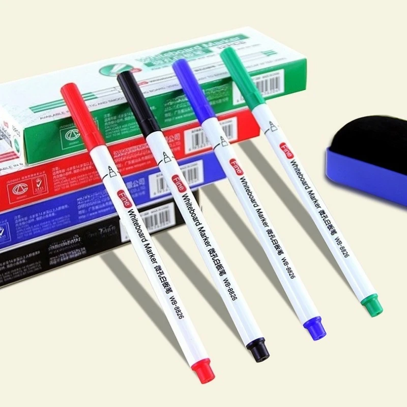 Стираемые маркеры для доски 4 шт.
Стираемые маркеры для доски 4 шт.