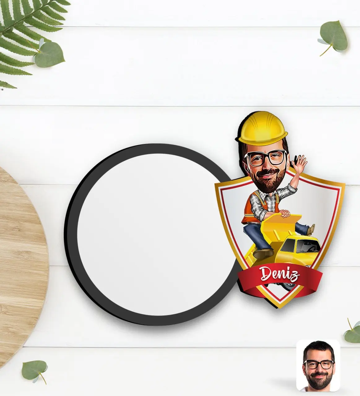 Персонализированный Мужской Дорожный инженер, карикатура на деревянную чашку
Персонализированный Мужской Дорожный инженер, карикатура на деревянную чашку