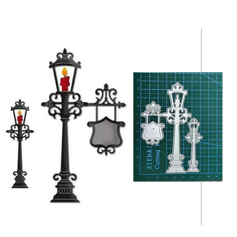 Street Light Candle Metal Cutting Dies For Stamps Scrapbooking Stencils DIY Paper Album Cards Decor Blade Punch Embossing 2023
Street Light Candle Metal Cutting Dies For Stamps Scrapbooking Stencils DIY Paper Album Cards Decor Blade Punch Embossing 2023