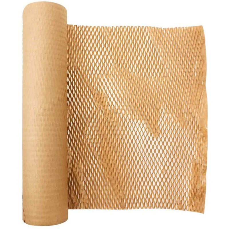 1 Roll Recycled Packing Paper 12Inch X 33FT Eco Honeycomb Paper For Moving Packaging Wrap Recyclable Cushion Material
1 Roll Recycled Packing Paper 12Inch X 33FT Eco Honeycomb Paper For Moving Packaging Wrap Recyclable Cushion Material