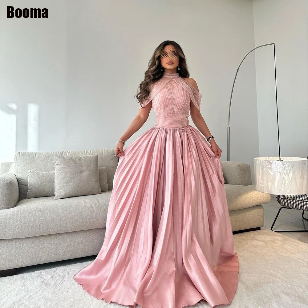 Booma Pink Elegant Saudi Arabic Prom Dresses Off Shoulder Evening Party Dress Floor Length Formal Evening Gown robes de soirée
Booma Pink Elegant Saudi Arabic Prom Dresses Off Shoulder Evening Party Dress Floor Length Formal Evening Gown robes de soirée