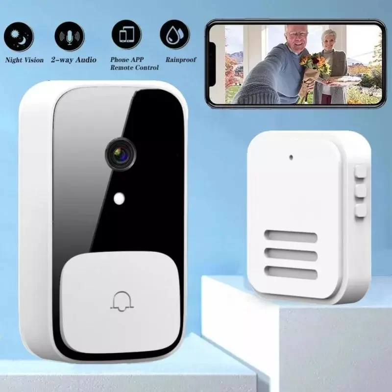 NEW2023 Wifi Smart Doorbell Wireless Call Intercom Video For Apartments Door Bell Ring Security Protection Cameras For Phone Hom
NEW2023 Wifi Smart Doorbell Wireless Call Intercom Video For Apartments Door Bell Ring Security Protection Cameras For Phone Hom
