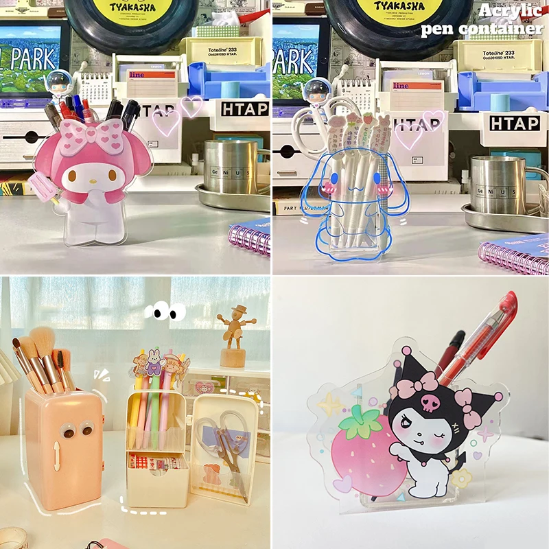 Kawaii My Melody Kittys Kuromi Настольный держатель для ручек в виде мультяшного аниме холодильника детской формы коробка для хранения канцелярских при...
Kawaii My Melody Kittys Kuromi Настольный держатель для ручек в виде мультяшного аниме холодильника детской формы коробка для хранения канцелярских при...
