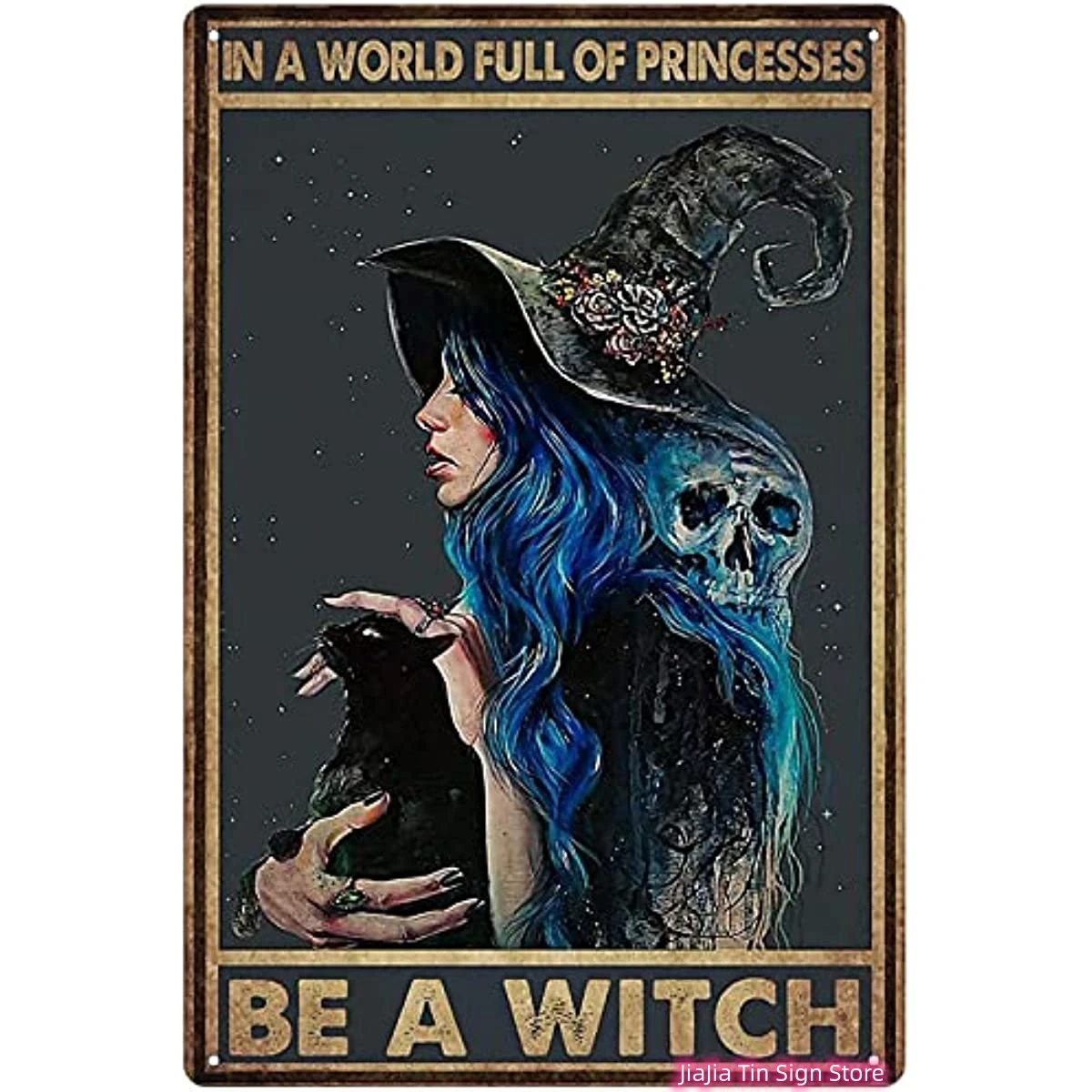 Princesses Be A Witch Wall Metal Tin Sign Beer Metal Retro Tin Sign Retro Wall Decor Art Funny Retro Vintage Sign 8x12 inch
Princesses Be A Witch Wall Metal Tin Sign Beer Metal Retro Tin Sign Retro Wall Decor Art Funny Retro Vintage Sign 8x12 inch