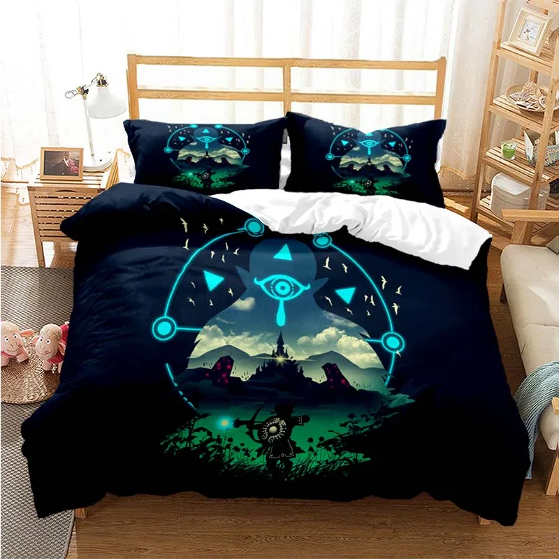 Cute Cartoon Zelda Duvet Cover Sets Bedding Set Kids Children Princess Gift Girls Single Queen King Size Bed Linen beds
Cute Cartoon Zelda Duvet Cover Sets Bedding Set Kids Children Princess Gift Girls Single Queen King Size Bed Linen beds